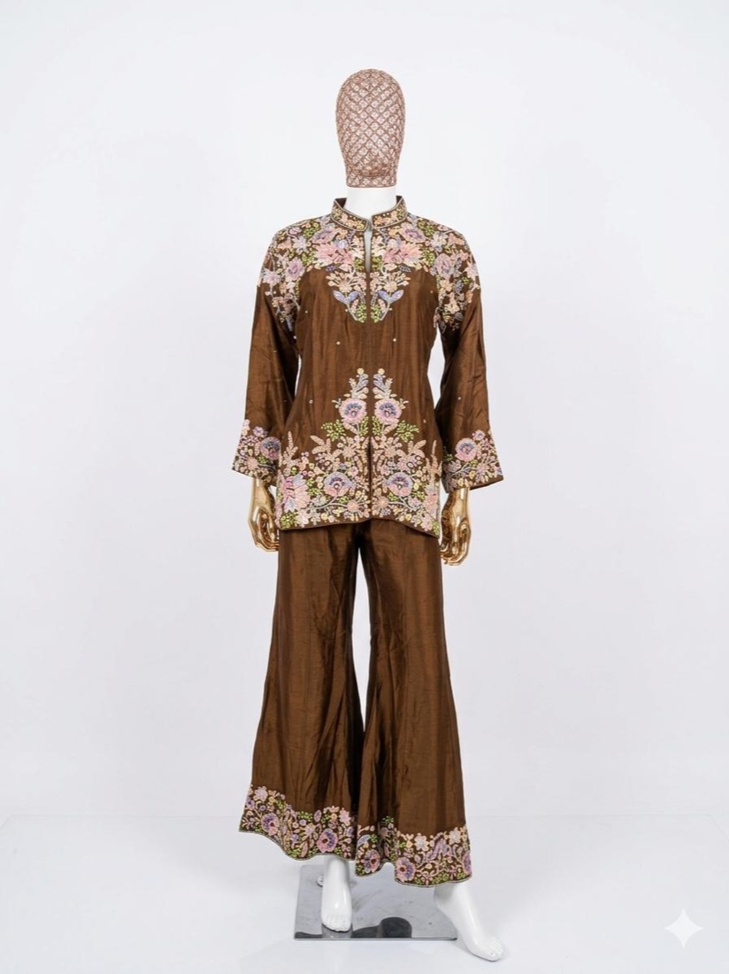 Coffee Brown Chinon Cord Set II
